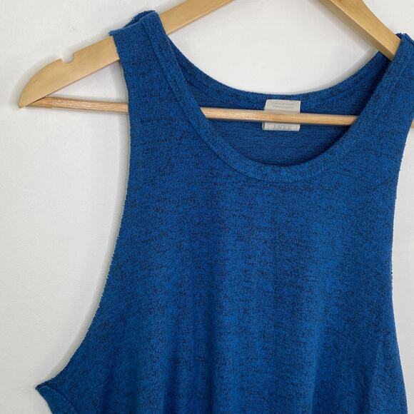 Free People Womens Cut Off Tank Top Size XS Blue Stretch Summer Casual - Picture 4 of 7